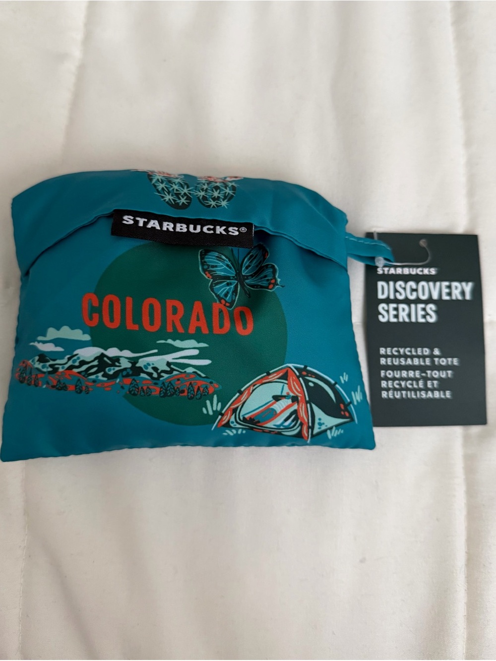 NWT Starbucks Reusable Tote (Colorado)